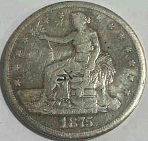 1875 Trade Dollar