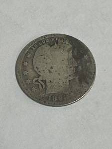 lot 35 image: 1898 Barber Quarter