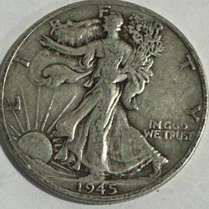 lot 42 image: 1942 Walking Liberty Half Dollar