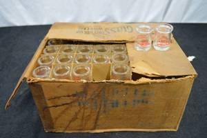 lot 26 image: VINTAGE EWALD BROS CREAMER JARS - A PIECE OF MINNESOTA HISTORY