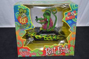 lot 49 image: RAT FINK DIE CAST MOD ROD