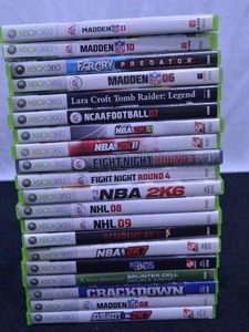 lot 56 image: LOT OF 20 X-BOX GAMES