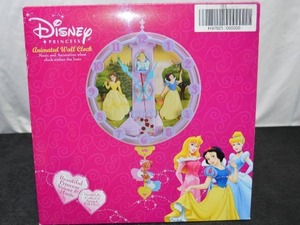 lot 70 image: DISNEY PRINCESS ANIMATED WALL CLOCK