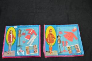 lot 303 image: 1970s Dawn Dolls Fashion Outfits