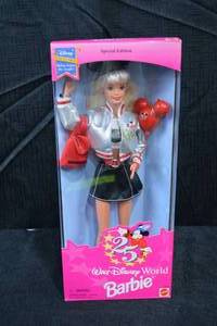 lot 107 image: Walt Disney 25th Anniversary Barbie Doll, 1996