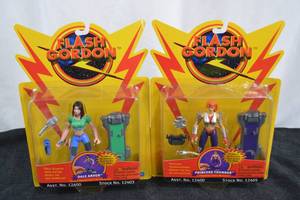 lot 192 image: Vintage Flash Gordon Action Figures
