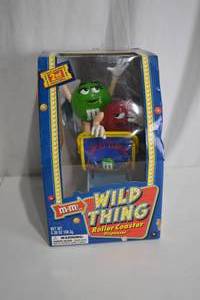 lot 203 image: Collectible M&Ms Wild Thing Roller Coaster Candy Dispenser
