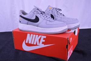lot 205 image: Nike Air Force 1 Wolf Grey Double Swoosh