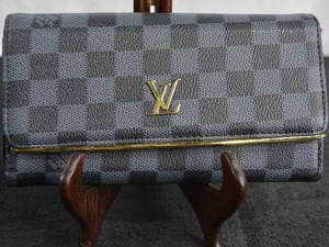 lot 221 image: Louis Vuitton Wallet - Damier Graphite Canvas