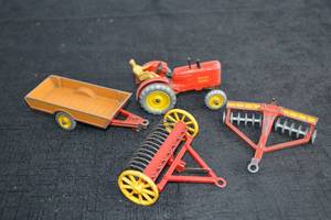 lot 260 image: Vintage Massey Harris Dinky Toys