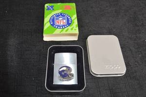 lot 263 image: Vintage Minnesota Viking Zippo
