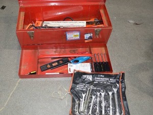 lot 268 image: Tool Box With Tools