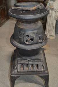 lot 275 image: 1889 Atlanta Stove Works WoodCoal Stove
