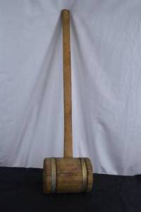 lot 277 image: Vintage Circus Mallet