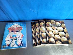lot 39 image: 5 Minnesota Twins Team Yearbook