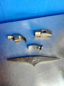lot 45 image: Vintage Pick, Maul, and Hammer Heads