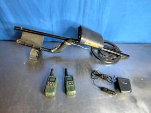 lot 55 image: Metal Detector, Walkie Talkies and Radar Detector