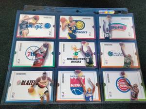 lot 80 image: 1992 Skybox Team Basketball Cards