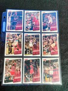 lot 81 image: 1991 Upper Deck Michael Jordan Cards