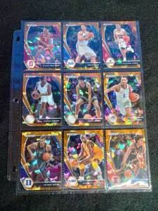 lot 88 image: 2021 Prizm Basketball Draft Picks Gold Border