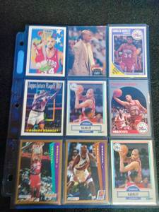 lot 92 image: Charles Barkley Cards