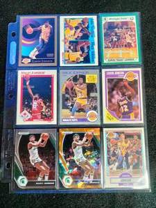 lot 94 image: Magic Johnson Cards