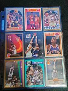 lot 96 image: Patrick Ewing Cards