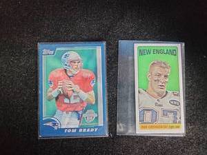 lot 113 image: Tom Brady and Rob Gronkowski