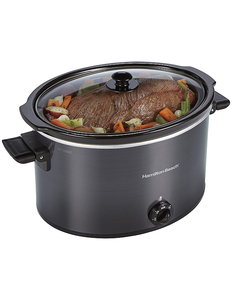 lot 19 image: Hamilton Beach 10-Qt. Slow Cooker