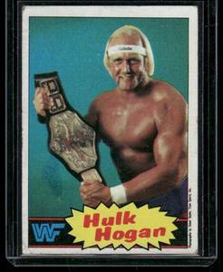 lot 44 image: Hulk Hogan RC 1985 Titan Sports #16 Rookie Vintage Wrestling Card
