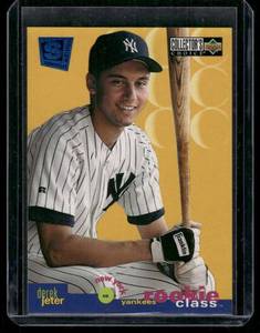 lot 55 image: Derek Jeter RC 1994 Upper Deck Collectors Choice SE Special Edition #2 Rookie Baseball Card
