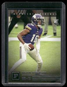 lot 133 image: Justin Jefferson 2020 Chronicles #PA-23 Rookie Minnesota Vikings Rookie Football Card