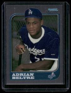 lot 186 image: Adrian Beltre RC 1997 Bowman Chrome #182 Rookie Baseball Card