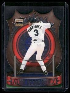 lot 189 image: Alex Rodriguez Die Cut 2000 Pacific Revolution Major League Icons #19 Baseball Card