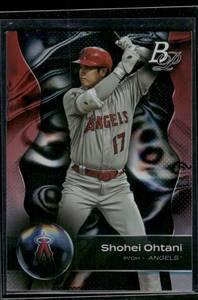 lot 241 image: Shohei Ohtani Bowman Platinum #68 Baseball Card