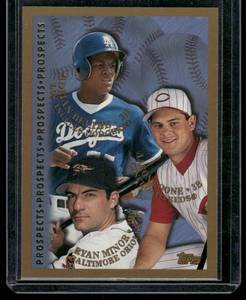 lot 295 image: Adrian Beltre RC 1997 Topps Prospects #254 Rookie Baseball Card