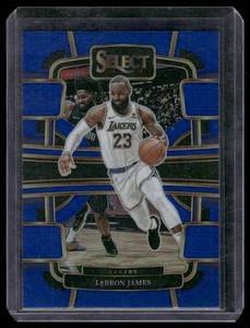 lot 316 image: LeBron James Blue Prizm Concourse 2023-24 Select #66 Basketball Card