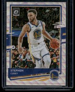 lot 317 image: Steph Curry Optic Prizm 2020-21 Donruss Optic #17 Basketball Card