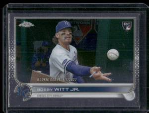 lot 325 image: Bobby Witt Jr. RC 2022 Topps Chrome #USC176 Rookie Baseball Card