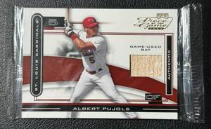 lot 9 image: Albert Pujols Game-Used Bat Relic 2003 Playoff Piece of the Game #POG-5 Baseball Card