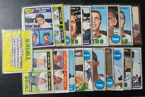 lot 178 image: Vintage Minnesota Twins 20 Card Baseball Lot