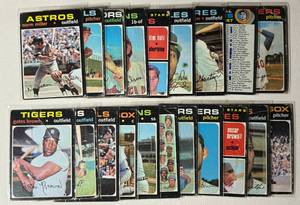 lot 336 image: 1971 Topps Baseball 20 Vintage Card Lot