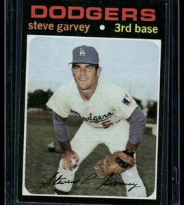 lot 22A image: Steve Garvey RC 1971 Topps #341 Rookie Vintage Baseball Card - NICE Condition
