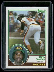 lot 28A image: Tony Gwynn RC 1984 Topps #482 Rookie Vintage Baseball Card