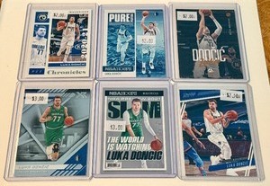 lot 275A image: Luka Doncic 6 Card Basketball Lot