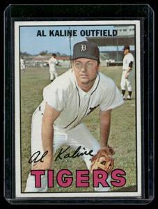 lot 83A image: Al Kaline 1967 Topps #30 Vintage Baseball Card