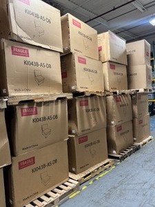 Truckload of 26 Pallets of Kathy Ireland Outdoor Patio Furniture- Brand New