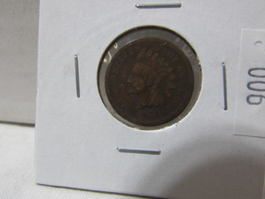lot 6 image: Indian Head One Cent