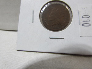 lot 10 image: Indian Head One Cent