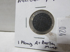 lot 24 image: Germany 1 Pfennig A